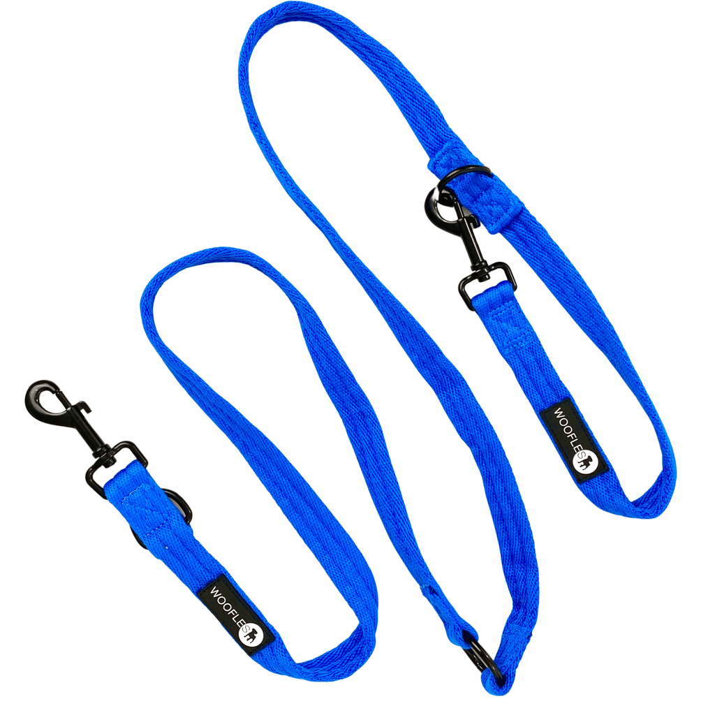OneLead™  - Blue - Double ended, multi-functional dog lead
